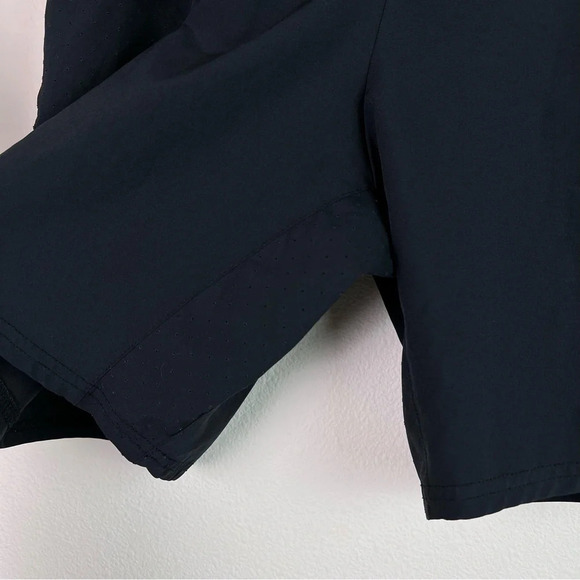 Gymshark Women's Shorts Black Size Small Loose Training Shorts Athletic Running - Picture 4 of 8